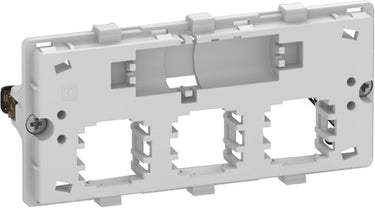 LK FUGA Dataudtag for 3x Actassi RJ45 2 modul indsats - 1