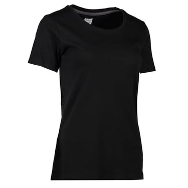 Seven Seas t-shirt o-neck dame S630 sort str 2XL - 1