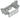 Han hængslet ramme plus f. 3 moduler a-c 9140100371 - 1