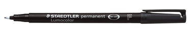 OHP-pen Lumocolor sort F 06mm 318-9 permanent 1 stk - 1