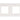 Ramme 4-modul Pure liquid snow white - 1