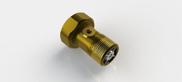 Målerforskruning med kontrollerbar kontraventil 1" x 1 1/4" - 1