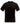 T-shirt V-hals Sort XL - 1