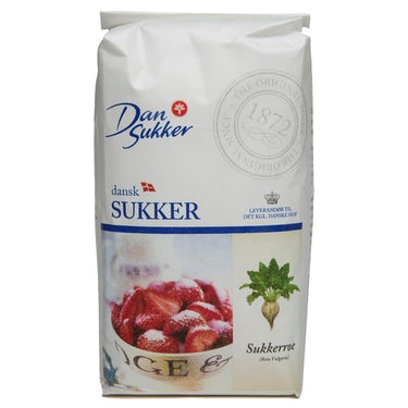 Sukker løst stødt melis 2 kg poser - 1