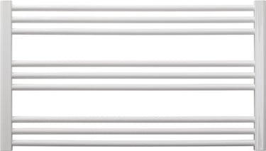 KRISS Space håndklædetørrer 510x900mm hvid (RAL9016) - 1