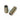 Rørnippel M10x1x15MM rund elgalvaniseret - 1