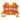 Gennemgangsklemme WDU 2,5 orange 102006 - 1