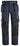 AllroundWork stretch arbejdsbukser loose fit m. hylsterlommer 6251 navy/sort str. 64 - 1