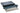19" Opticom Fiberboks udtræk for 4x modul (FAP) 1U sort - 1