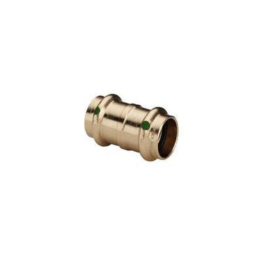 Sanpress muffe 15 mm rødgods - 1