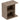Geberit Icon sideskab 370 x 245 x 400 mm eg natur højkomprimeret trelags-spånplade melamin træstruktur - 1