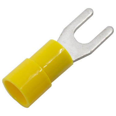 Isol. ABIKO gaffelkabelsko KA4643G-PB 4-6mm² M4 Gul - 1