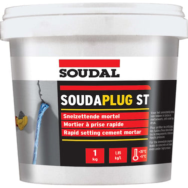Soudaplug ST lynmørtel 1 kg - 1