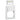 FUGA ramme Baseline 63 med tekstmodul 1,5 modul hvid - 1