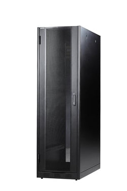 OPTIO serverrack 600x2000x1200 med perforeretdør i front og bag 42HE - 1