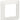 FUGA STRONG forseglingsramme 1 modul hvid - 1