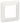 FUGA STRONG forseglingsramme 1 modul hvid - 1