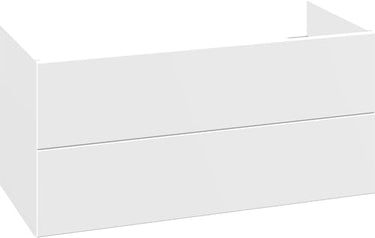 Dansani Luna vaskeskab 2 skuffer 48 x 100 x 44 cm. Hvid mat - 1