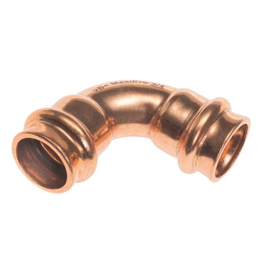 Conex Bänninger >B< MaxiPro 90° bøjning  5/8" kobber - 1