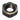 M5 DIN 929 - ST sort svejsemøtrik 6-kantet - 1