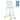 Stigeplatform foldbar 6 trin 1,60 m - 1