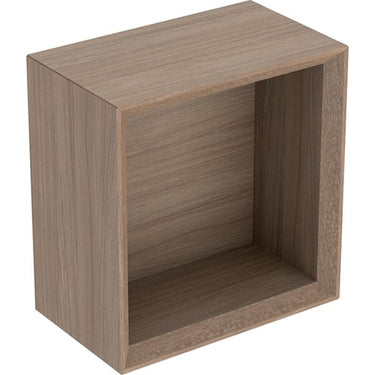 Geberit Icon vægskab 225 x 132 x 235 mm eg natur højkomprimeret trelags-spånplade melamin træstruktur - 1