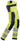 Snickers High-viz stretch buks m. hylsterlommer kl.2 6243 gul/navy str. 64 - 4