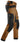 Snickers stretch arbejdsbukser i slim fit m. hylsterlommer 6241 brun/sort str. 50 - 3