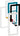 LK FUGA CHOICE designramme inkl  6 farvevalg 2,5 modul frosted - 1