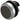 TRYKKNAP sort M22-D-S - 1