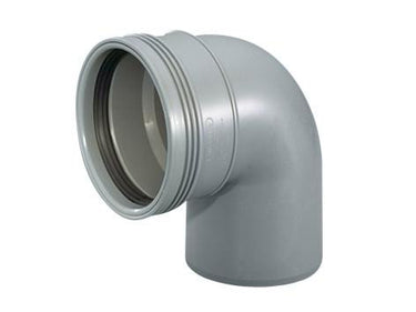 Wafix PP bøjning 88,5° x 32 mm grå - 1