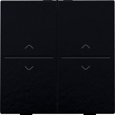 Tangent med pil symboler til 4-tryk Bakelite® piano black coated - 1