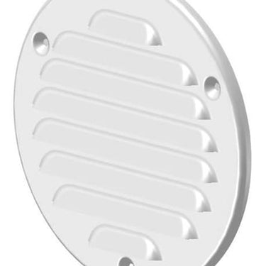 Ventilationsrist i metal MTA14B udvendig diameter Ø100 mm hvid - 1