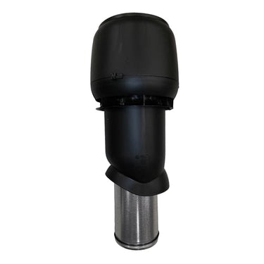 Tag Ventilationshætte Indsugning Sort Ø160 mm - 1
