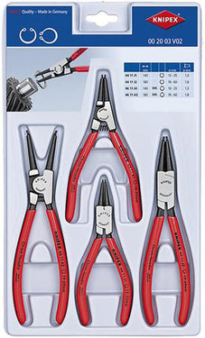 Knipex Låseringstænger-sæt 4 dele - 1