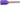 Isoleret ABIKO terminalrør KA0,25-6ETT 0,25mm² L6 Violet - 1
