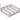 Geberit rist vandalsikker 80 x 80 mm - 1