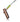 Toptilslutning 5/8" 25mm² 300mm - 1