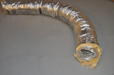 Lydisoleret flexslange ø162 mm x 5 m - 1