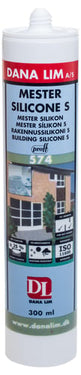 Mestersilicone S574 Silkegrå 300 ml. - 1