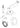 Silhouet HS1 indbygning til brus poleret messing - 2