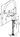 Damixa Space køkkenarmatur 183mm høj C-tud forkr - 3