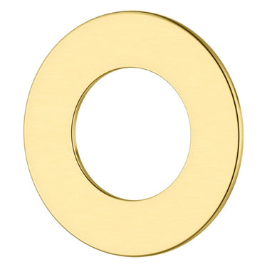 Damixa underlagsskive 2mm Ø35-65mm børstet messing - 1