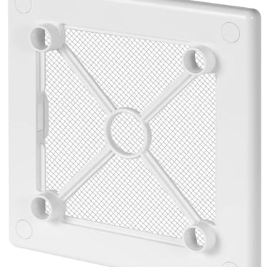 UNITE Ramme front hvid for system + paneler med insekt-net til passiv ventilation - 1