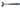Irimo bænkhammer m/kugle 340gr fiber - 1
