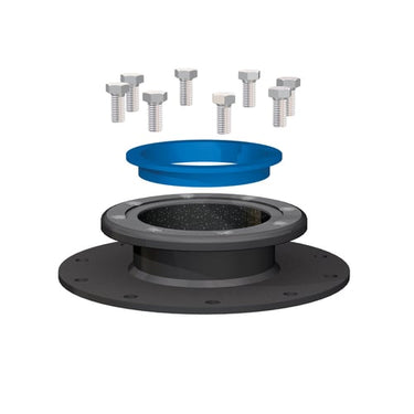 Flamco reducerflange DN110 x G1 1/2" til varmelegeme - 1