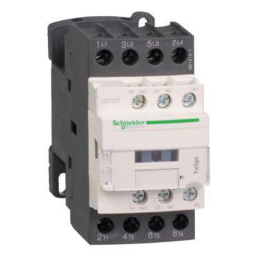 Kontaktor 20A AC1 4 polet  1 slutte 1 bryde 24DC - 1