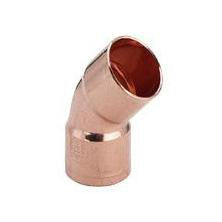 Viega bøjning 45° m/m 22 mm kobber - 1