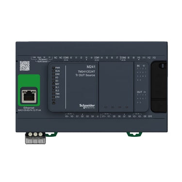 TM241 PLC Kommunikation Ethernet WEB server & Modbus Indgange 14 Udgange 10 PNP forsyning 24 VDC - 1