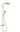 hansgrohe Raindance Select S 240 1jet PowderRain showerpipe med term børstet bronze - 1